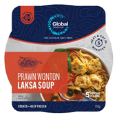 Global Seafoods Prawn Wonton Noodle Laksa Soup 258g