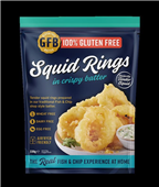 Gluten Free Batter Squid Rings 330g
