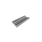 Greaseproof Paper Gingham Black Half 19 x 15cm 400pk