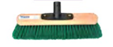 Green Poly Fill Heavy Duty Broom 35cm