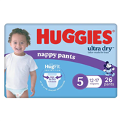 Huggies Nappy Pants Ultra Dry Walker Boy 26PK 3CTN