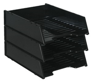 ITALPLAST I 60BLK MULTI FIT DOCUMENT TRAY BLACK