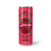 Isabellas Can Classic Soda Raspberry 355ML