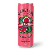 Isabellas Cans Classic Soda Watermelon 355ML 12CTN