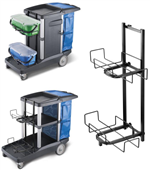 Janitor Cart Oates Platinum Bucket Frame