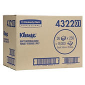 Kleenex Toilet Paper Interleaved 2ply 250sh 36CTN 4322