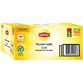 Lipton Tea Bags Yellow Label Envelopes 500Carton