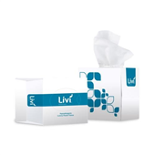Livi Facial Tissues Essentials Cube 2PLY 90PK 1304