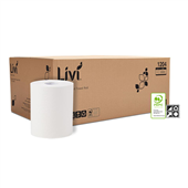 Livi Hand Towel Roll Essentials Autocut 1PLY 200M 6CTN 1204