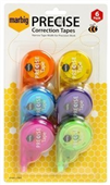 MARBIG CORRECTION TAPE PRECISE 4MM X 8M PACK 6
