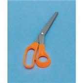 MARBIG OFFICE SCISSORS ORANGE HANDLE 215MM