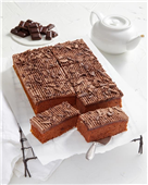 Mama Kaz Half Slab Cake Chocolate Sliced 1kg