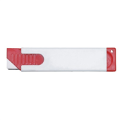 Mica Self Retracting Carton Opener White