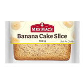 Mrs Macs Banana Cake Slice 140G