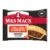 Mrs Macs Chilli Beef  Cheese Pie 175G