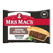 Mrs Macs Pepper Steak Pie 175G 12CTN