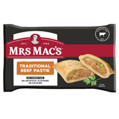 Mrs Macs Traditional Beef Pastie 165G 12CTN