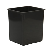 Nab 15L Black Office BinNo Lid