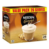 Nescafe Single Serve Caramel Latte 26Pk 