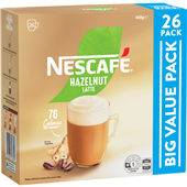 Nescafe Single Serve Hazelnut Latte 26 Pack