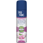 No Vac Foaming Sanitiser  Deodoriser Garden Breeze 418g