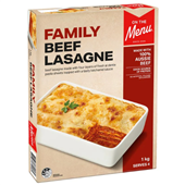 On The Menu Family Beef Lasagne 1KG