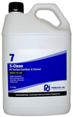 Peerless SClean Sanitiser Cleaner 5L  All Surface Sanitiser  Cleaner
