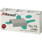 REXEL NO 16 246MM STAPLES BOX 1000