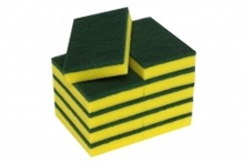 RapidClean Sponge Scourer 100x150mm 10Pack