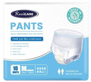 Real Care Adult Pull Ups Medium 10Pack