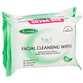 Real Care Facial Wipes 3 x 25PK