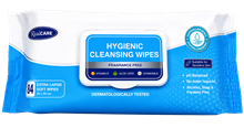 Real Care Hygienic Cleansing Wipes 64PK 6CTN