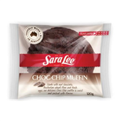 Sara Lee Individually Wrapped Muffins Choc Chip 120g