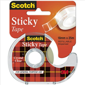 Scotch Sticky Tape 502 18mm x 25m Dispenser