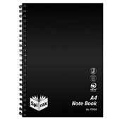 Spirax P595a Notebook Polypropylene Spiral Blk A4