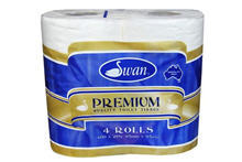 Swan Toilet Paper 2Ply 400 Sheet 48CTN