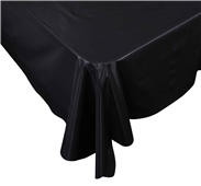 Table Cover Rectangular Black