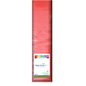 Table Cover Roll Plastic Red 30m