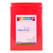 Table Cover Round Red 213CM