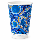 Tailored Hot Cup 16OZ Double Wall Indigenous 25PK