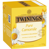Twinings Pure Camomile Envelope Tea Bags 10PK 12CTN