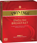 Twinings Tea Bags English Breakfast 100Pack