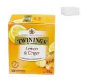Twinings Tea Bags Lemon  Ginger 10Pack 12Carton