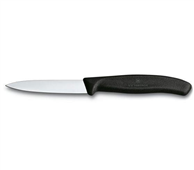 Victorinox Paring Knife Point Tip Black 8cm