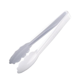 Vogue White Kitchen Tongs