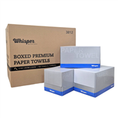 Whisper Hand Towels In Box of 150 Ctn 12