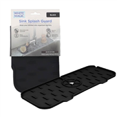 White Magic Sink Splash Guard Black