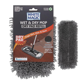 White Magic Wet and Dry Mop Dry Pad Refill