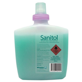 Whiteley Sanitol Hand Sanitiser 1L 6CTN  Antibacterial Hand Sanitiser