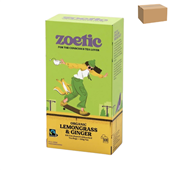 Zoetic Tea Bags Lemon  Ginger Enveloped 100PK 6CTN